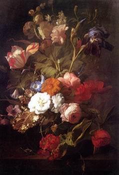 unknow artist Floral, beautiful classical still life of flowers.128